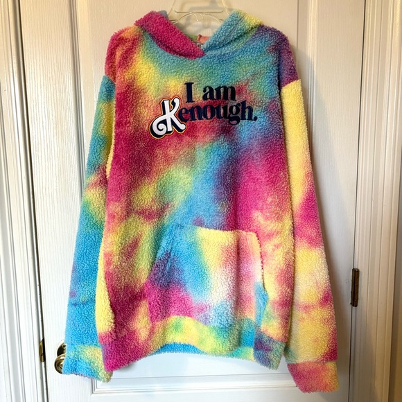 Mattel The Barbie Movie Official “I Am Kenough” Unisex Hoodie - Picture 1 of 5